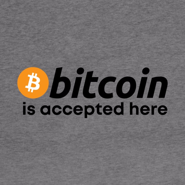 Bitcoin Is Accepted Here by twentysevendstudio